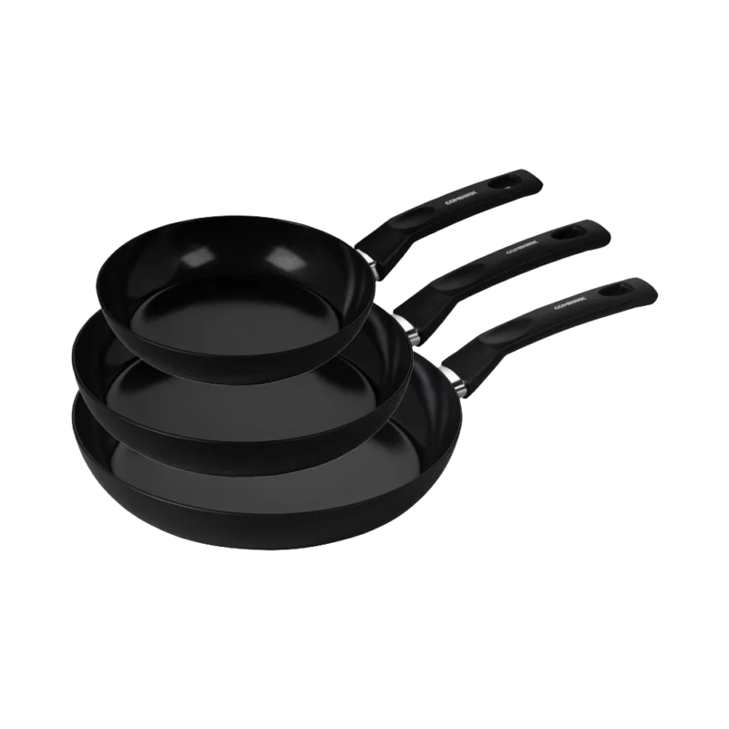 Tundra Easy Koekenpannenset 3-delig Ø 20 cm + Ø 24 cm + Ø 28 cm
