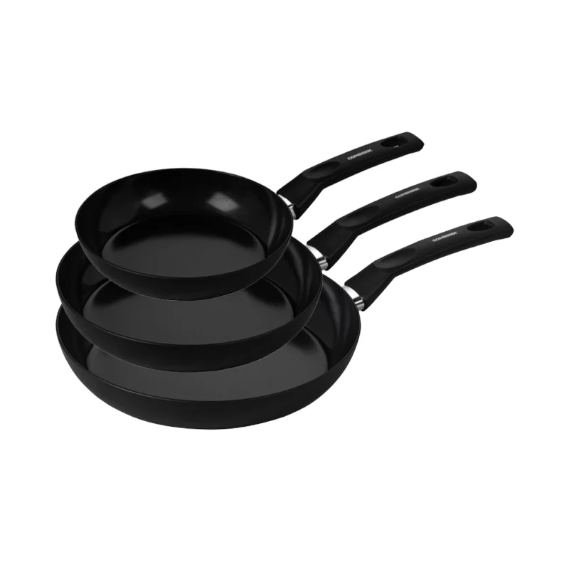 Tundra Easy Koekenpannenset 3-delig Ø 20 cm + Ø 24 cm + Ø 28 cm