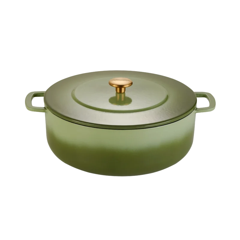 Gietijzeren Braadpan Ø 28 cm Pistache