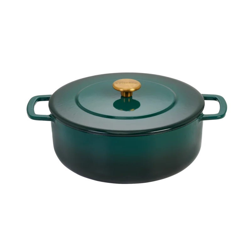 Gietijzeren Braadpan Ø 28 cm Holly Green