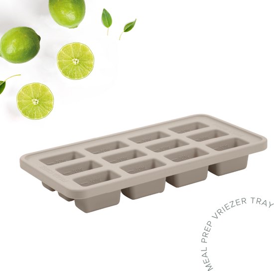 Voedselkubus Diepvries Bewaarbakje 12 x 30 ML