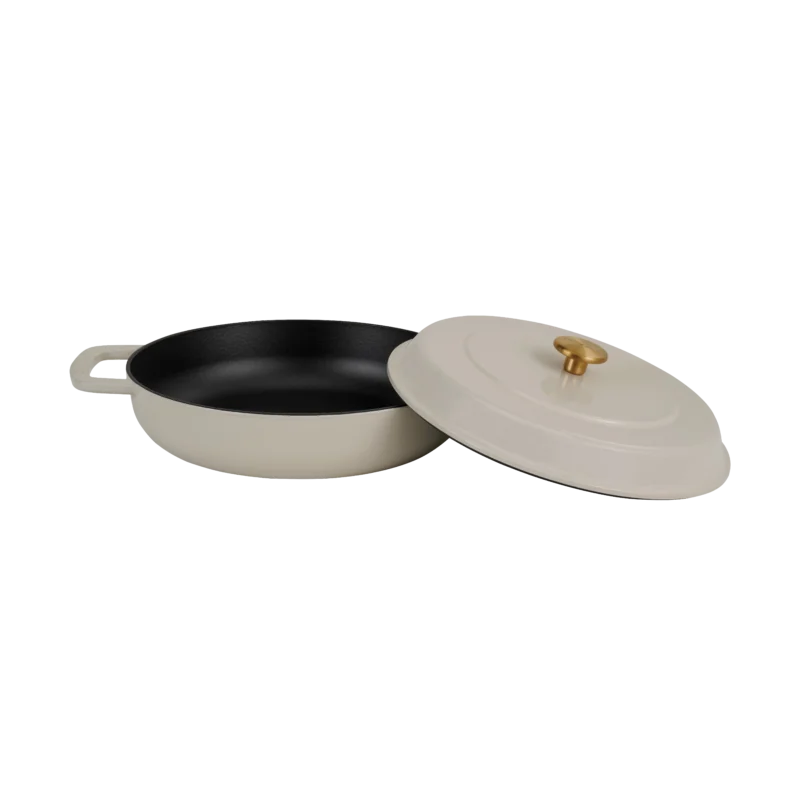 Gietijzeren Braiser Ø 28 cm Sand hover image