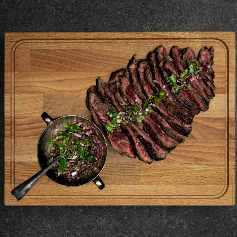 Snijplank FSC Beukenhout 29 x 39 x 4 cm Met Sapgeul hover image