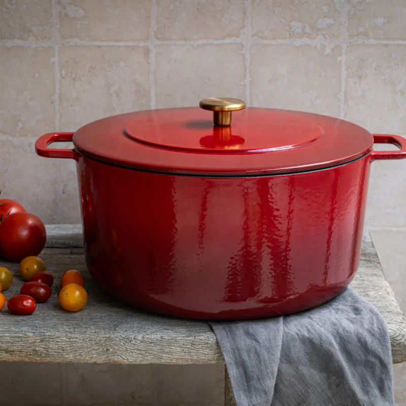 Gietijzeren Braadpan Ø 32 cm Cherry hover image