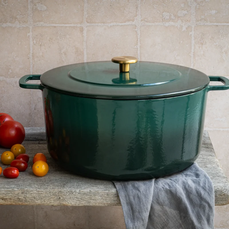 Gietijzeren Braadpan Ø 32 cm Holly Green hover image