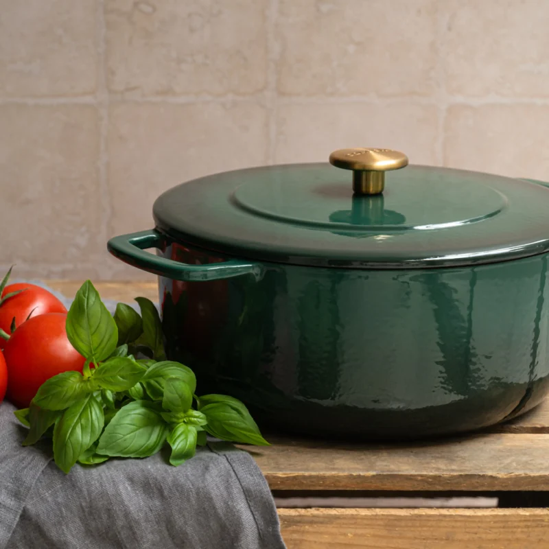 Gietijzeren Braadpan Ø 24 cm Holly Green hover image