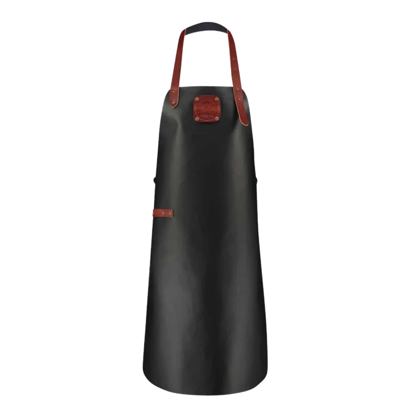 Witloft By Combekk – Classic Leren Schort Zwart XL