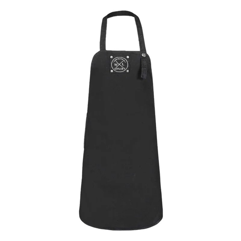 Witloft By Combekk – Gerecycled Denim Schort Zwart Kort